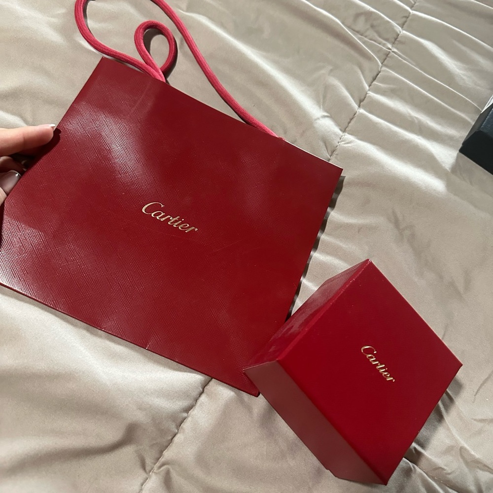 Cartier Women's Bag in Rich Red
